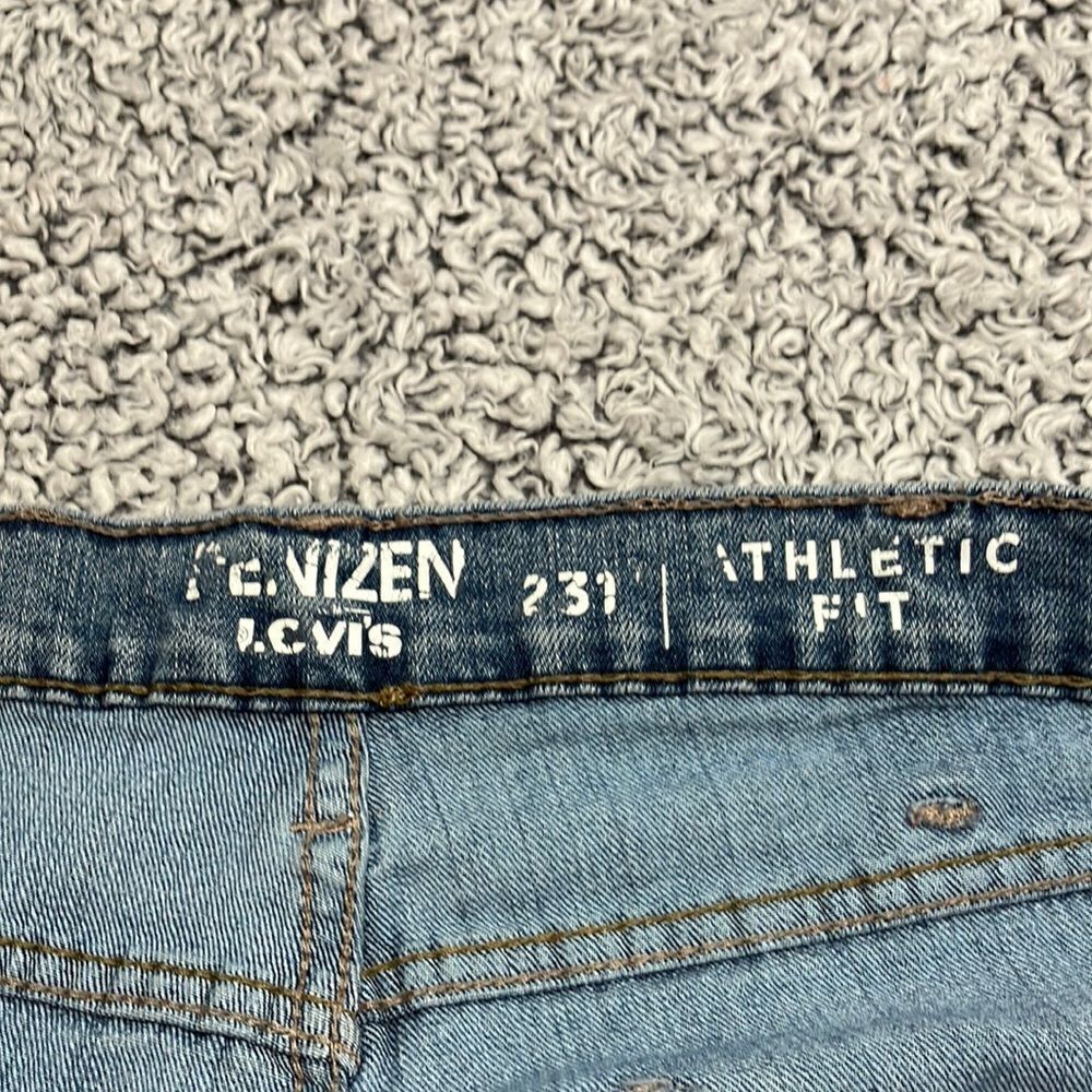 LEVI’s Denizen Classic Athletic Fit Unisex Jeans Sz 38 x 30 - Picture 3 of 10